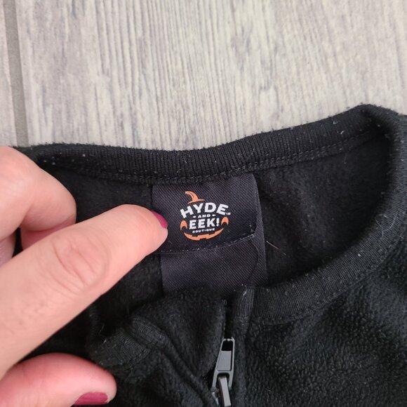 Halloween Hkyde & EEK! Boutique Toddler Kids Glow-in-the-Dark Skeleton PJ's 2T - Picture 6 of 8